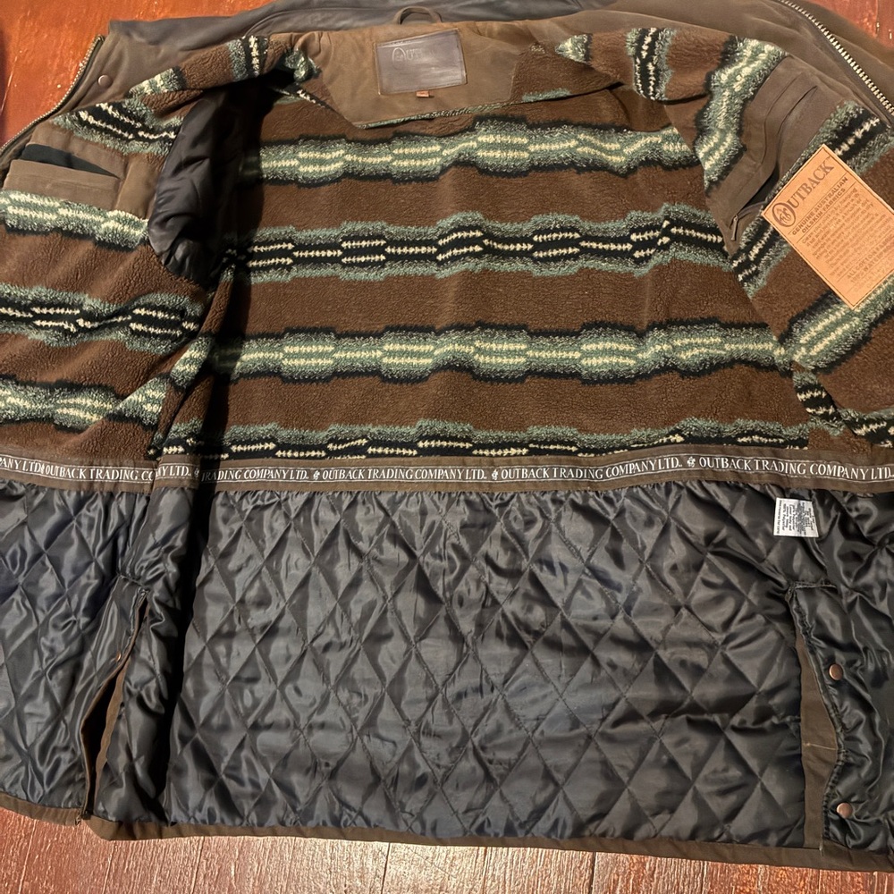 Outback Trading Company Oilskin Jacket – Men’s XXL (NWOT) - Picture 4 of 6